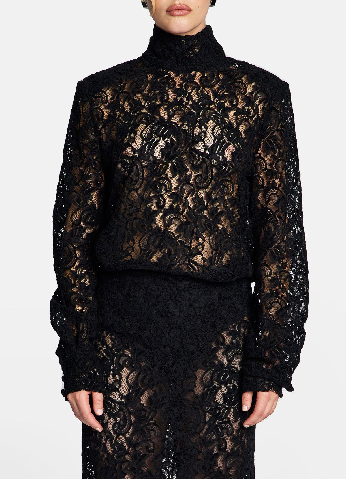 Black Lace Bodysuit