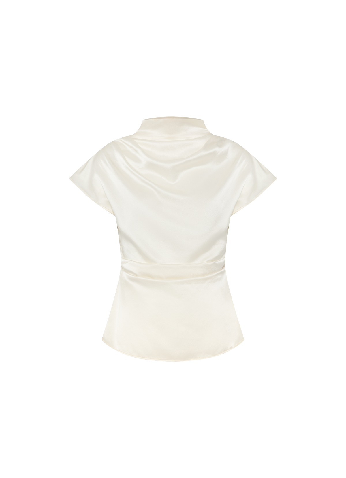 Ivory Silk Top