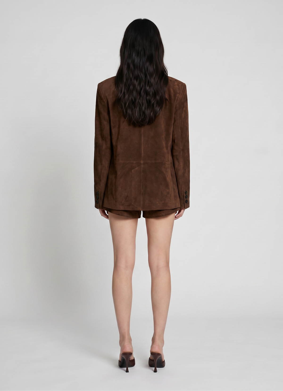 Brown Suede Blazer